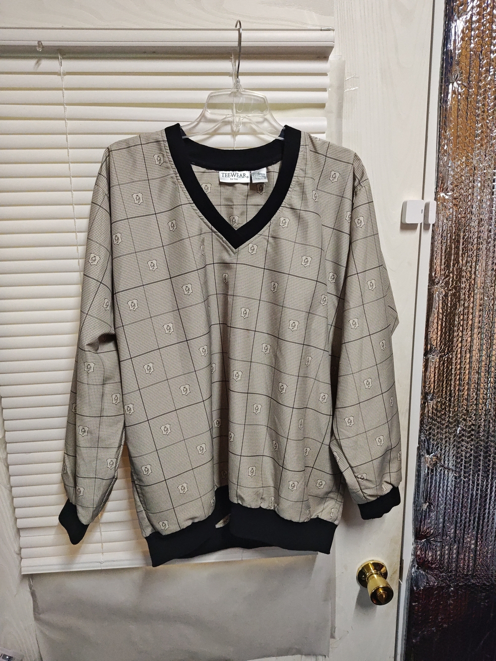 Vintage Tee-Wear Pullover V-neck windbreaker jacket